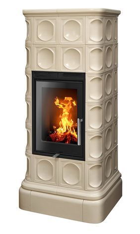 Печь-камин ABX Kaledonie Exclusive L, средняя, песчаная в Домодедово